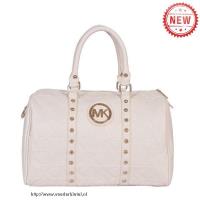 michael kors logo studded groot wit boekentassen Outlet Eindhoven atd2r742